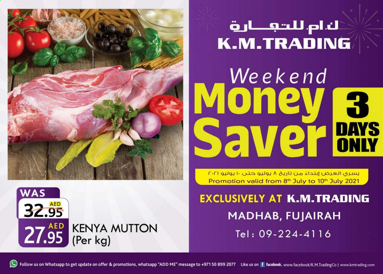 KM Trading offer - 08/07/2021 - 10/07/2021.