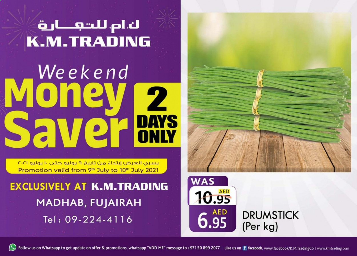 KM Trading offer - 08/07/2021 - 10/07/2021.