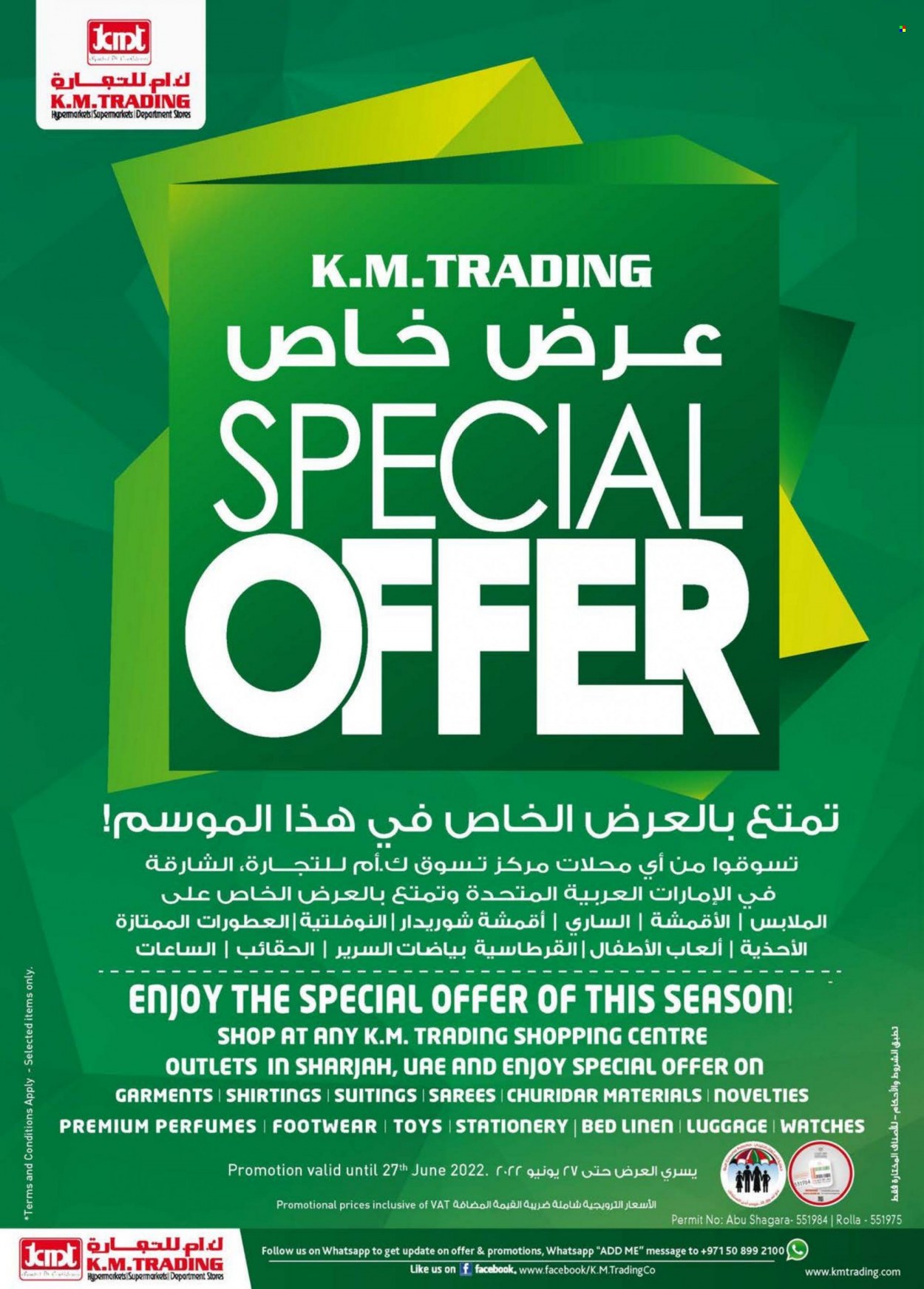 KM Trading offer - 24/06/2022 - 03/07/2022.