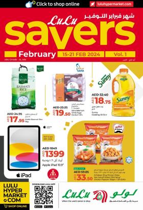 Lulu Hypermarket - Lulu Savers - February - Vol 1