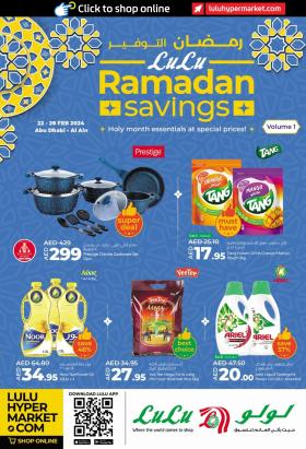 Lulu Hypermarket - Ramadan savings - vol 1