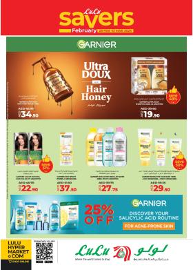 Lulu Hypermarket - Savers February - Garnier & L'Oréal brands exclusive