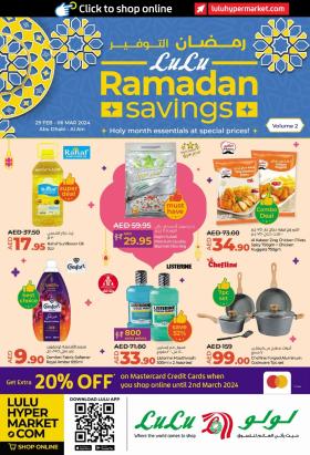 Lulu Hypermarket - Ramadan savings - vol 2